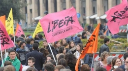 Demonstrasi anti Mafia di kota Genova, FOTO: genova24.it