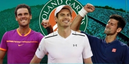 Rafael Nadal- Andy Murray- Novak Djokovic/ foto: metro.co.uk