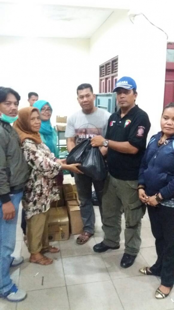 Penyaluran Bantuan kepada Korban Bencana