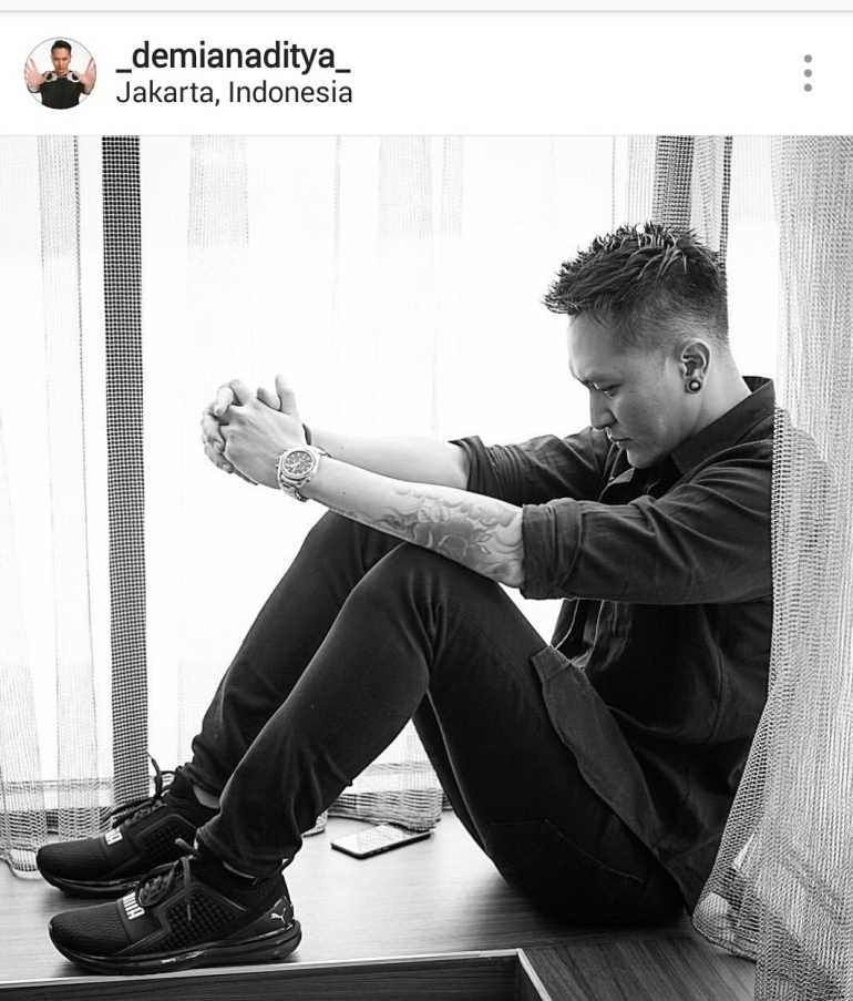 Foto dari Instagram @_demianaditya