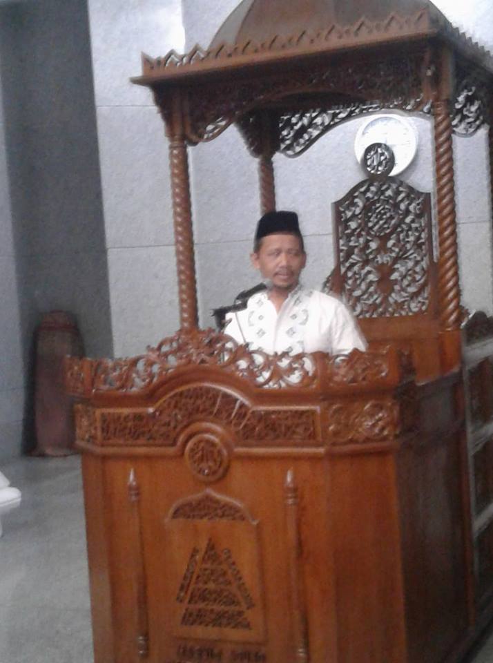 Ustad Agus Rahmat SH, Kultum Ramadhan di Masjid Agung Cilegon, dokumen Pribadi