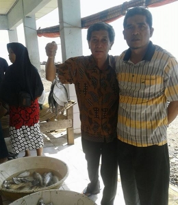 Ikan Segar di Muara Pesauran Carita Banten dokumen pribadi