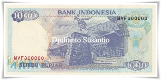 Uang Kertas Nomor Seri Cantik Diburu Kolektor Numismatis