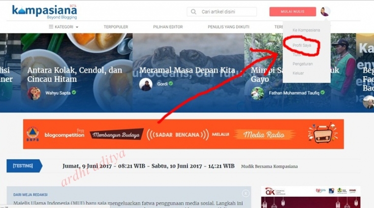 tangkapan layar