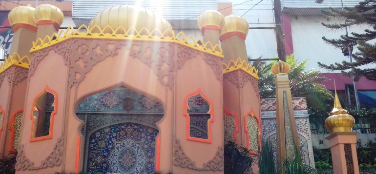 Properti Hiasan Ramadhan di Malang Town Square/Dok. Pribadi