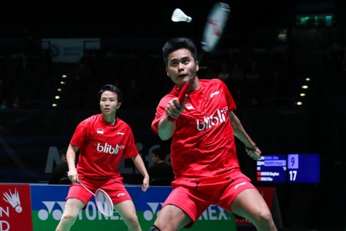 Owi/Butet, andalan di ganda campuran. (sumber foto: Republika)