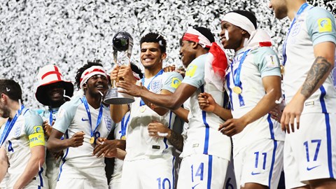 (Selebrasi Inggris usai menjadi juara Piala Dunia U20/sumber foto dilansir dari FIFA.com)