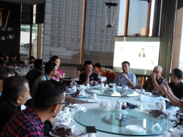 Suasana Bblogger gathering mengenai BCA Indonesia Open Superseries Premier 2017, di Grand Indonesia (dokpri)
