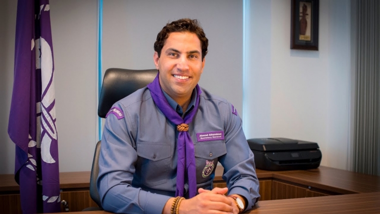 Ahmad Alhendawi, Sekretaris Jenderal WOSM. (Foto: scout,org)