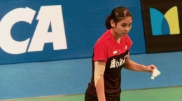 Gregoria Mariska satu-satunya pemain tunggal putri Indonesia yang lolos kualifikasi/ bola.com