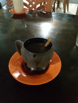 Kopi Takar, kopi khas Aek Milas Sibuhuan (dokpri)