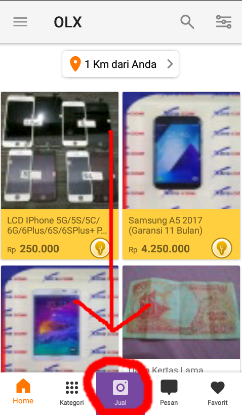 tangkapan layar
