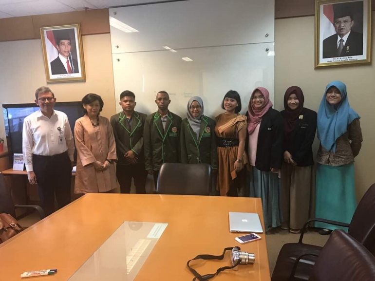 Audiensi dengan Dirjen Pembelajaran dan Kemahasiswaan (Belmawa) Kemenristekdikti, Prof. Intan Ahmad, Ph.D (Dok Pribadi)