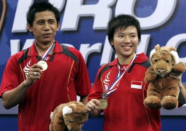 Nova Widianto/Liliyana Natsir juara Indonesia Open 2005/ viva.co.id