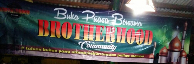 Slogan Komunitas Brotherhood/Dok. Pribadi