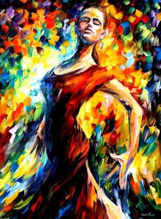 In The Style of Flamenco by Leonid Afremov (afremov.com)