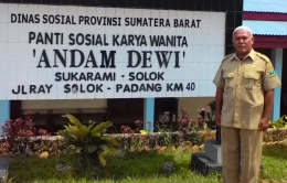 Panti Andam Dewi di Sukarami Kabupaten Solok, tempat rehabilitasi para perempuan yang terjaring. (DOK. PRIBADI)