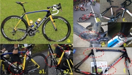 Gambar 1. Contoh Kerusakan Pada Sepeda