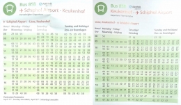 Jadwal Keberangkatan Bus Dari Bandara Schipol Menuju Keukenhof dan Sebaliknya | Dokumentasi Pribadi