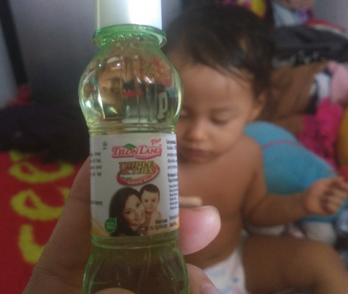 Saat menggunakan Telon Lang Plus