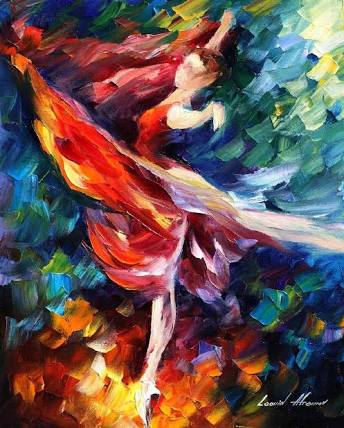 Dance of Passion by Leonid Afremov (afremov.com)