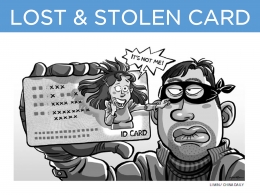 Lost and Stolen Card | Sumber Ilustrasi : chinadaily.com.cn