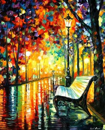 She Left 2 by Leonid Afremov (afremov.com)