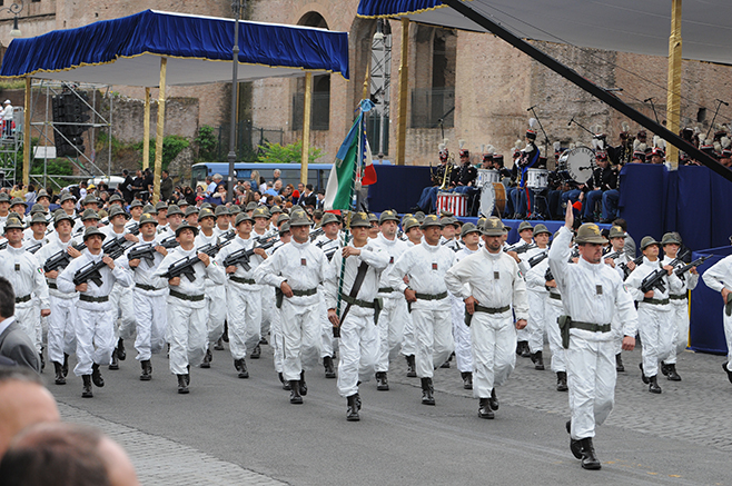 Parade Pasukan Alpin, FOTO: esercito.difesa.it