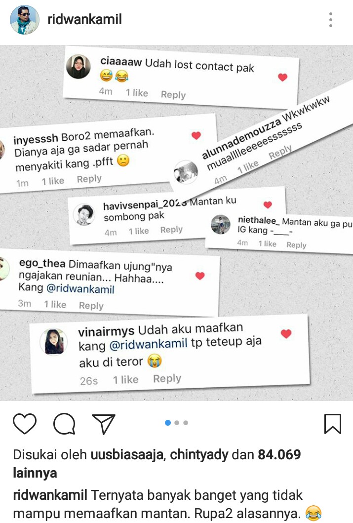 Jawaban mantan