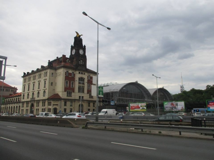 Stasiun kereta praha (dokumentasi pribadi)