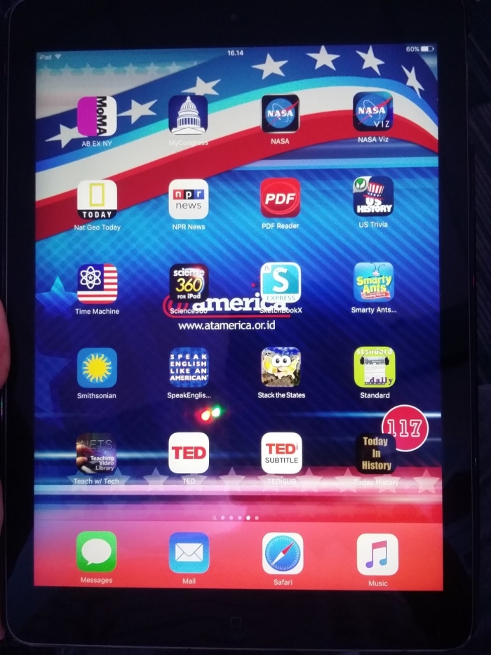 i-Pad pun bisa dipinjam secara gratis! (dokpri)