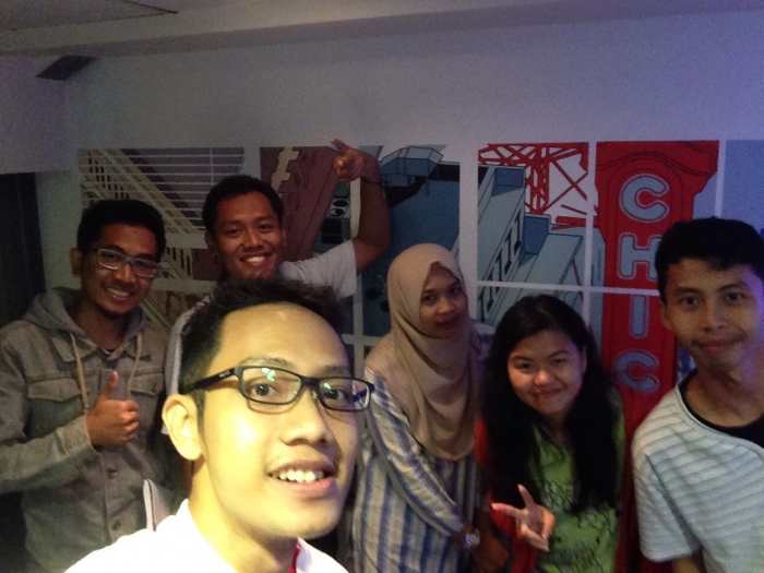 Ke @America gak lengkap kalau enggak foto! (dokpri)