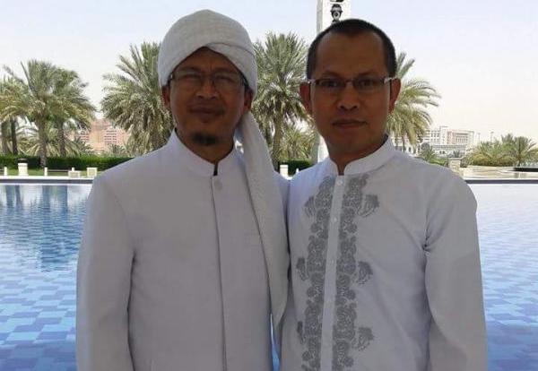 Bersama AA Gym di Abu Dhabi (Dokumentasi Pribadi)