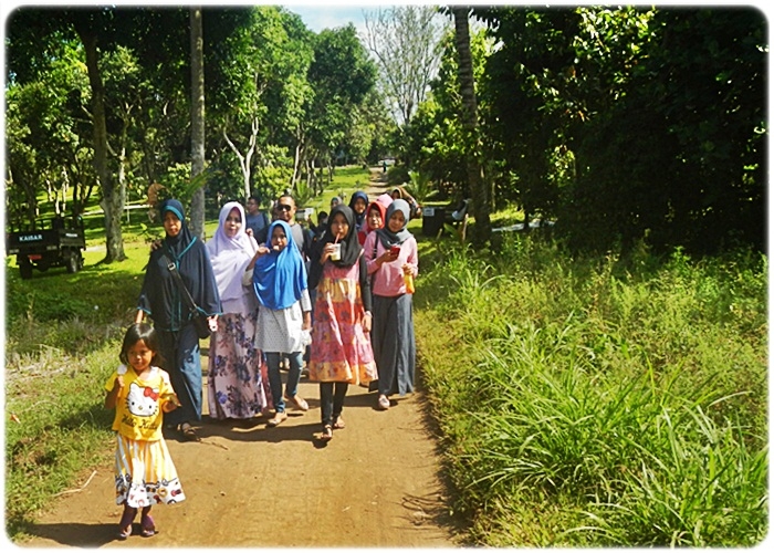 Wisata Argo di Kebun Raya Lemor Lombok Timur. Dokpri