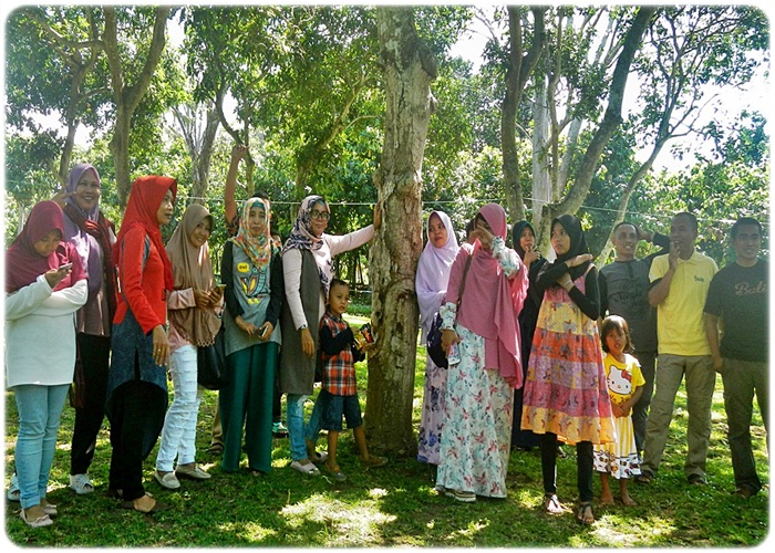 Teman-teman lintas kelas dan putra putri mereka. Dokpri