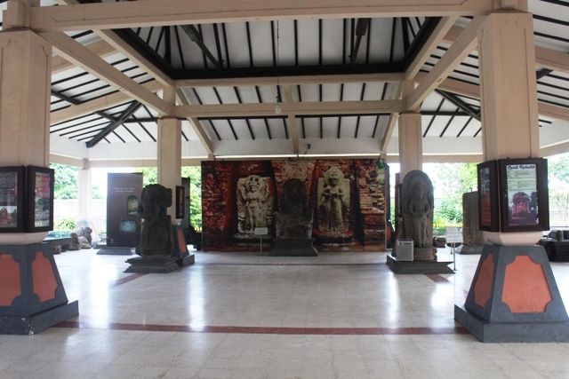 Arca Wisnu di Museum Majapahit | dok.pribadi