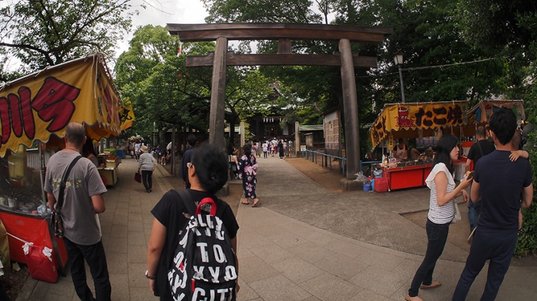 Ebara Jinja di daerah Shinagawa (dok.pribadi)