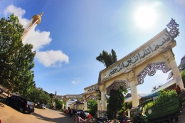 Gerbang Pasar Intan Cahaya Bumi Selamat-Martapura, Kalimantan Selatan.(dok.pri).