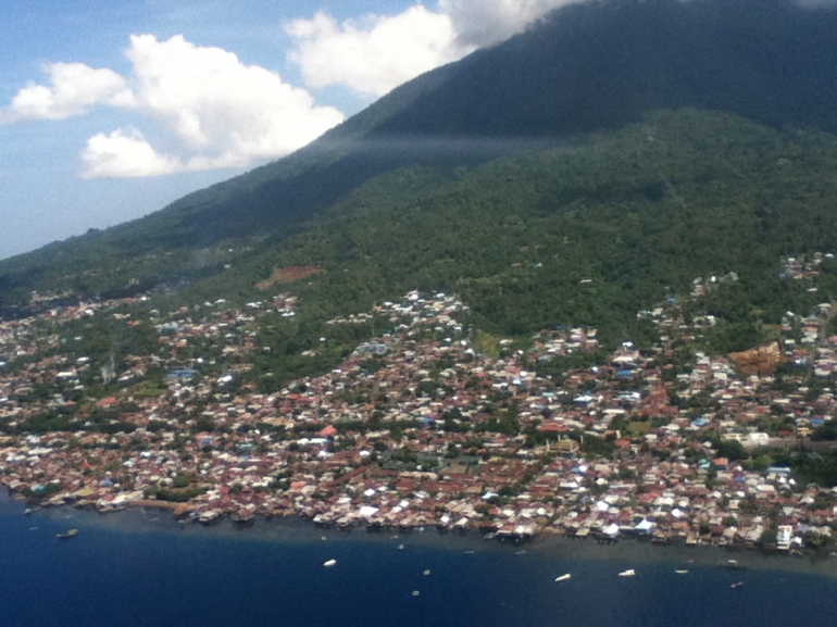 Kota Ternate Dari Atas Udara. Dok.Pribadi