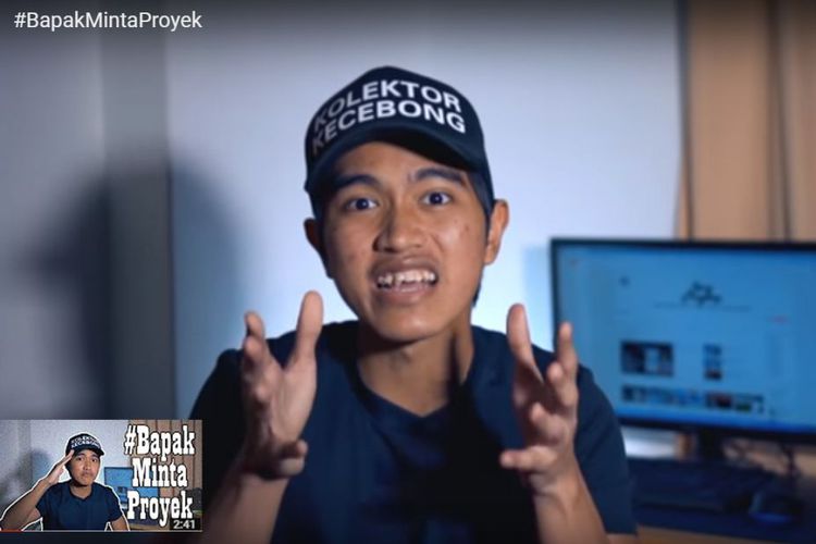 Kaesang, putra Presiden Ir. Jokowi dalam salah satu vlognya (YouTube - Kaesang)