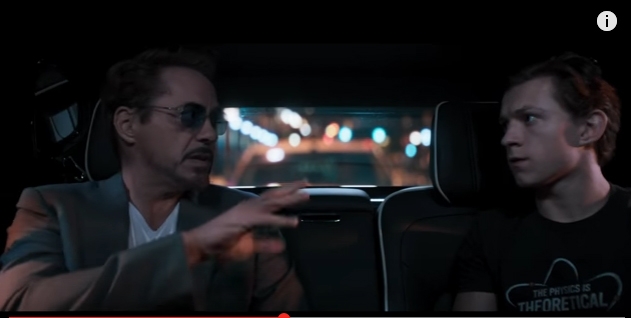Deskripsi : Tony Stark menjadi mentor bagi Peter Parker