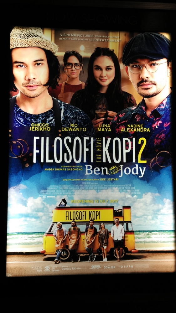 Filosofi Kopi will be showing on 13th July on cinema, Don't miss it! (Dok. Pri)