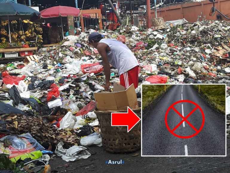 Imposible Sampah Plastik Untuk Bahan Aspal Jalan (dok-Asrul)