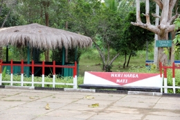 Sudut Taman Merah Putih buatan Pak Ma'aruf (foto dindin)