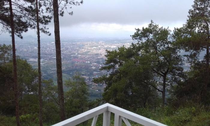 View Kota Batu tampak dari sudut replika rumah ini/Dok. Pribadi