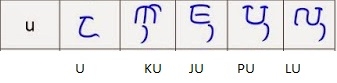 u