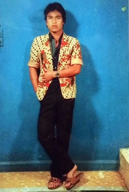 Gambar 2, Foto Jadul tahun 1987, dengan gaya 