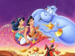 Film kartun animasi Disney yang juga sukses pada tahun 1990-an, Aladdin, akan dibuat versi remake-nya dan mulai syuting Agustus ini. (foto sumber: website Disney)