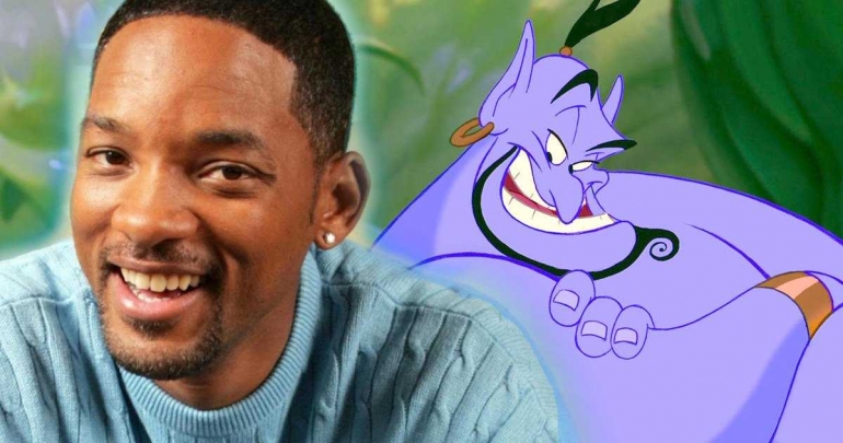 Om Jin alias Genie yang kocak dan periang akan dimainkan oleh Will Smith. (foto sumber: movieweb.com)