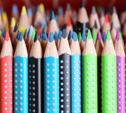 Pensil warna Faber Castell yang siap melahirkan seni dan menginspirasi kreasi. (Foto: Faber Castell)